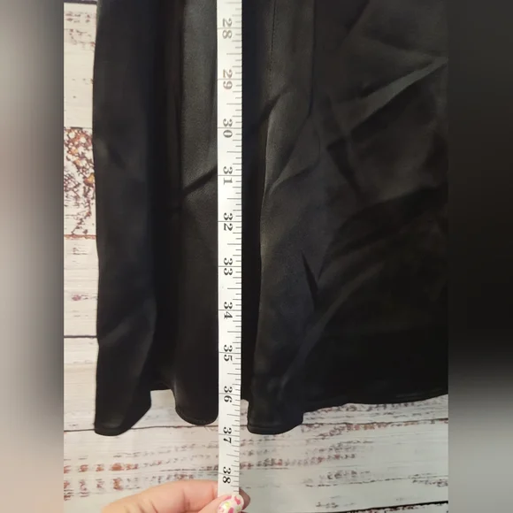 Ann Taylor S6 Black Maxi Skirt NWTS - Picture 3 of 4